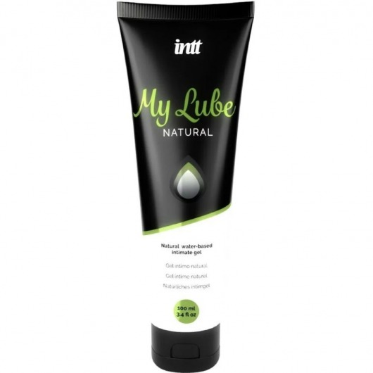 Увлажняющий гель-лубрикант на водной основе  для тела My Lube Natural - 100 мл. - INTT - купить с доставкой в Махачкале