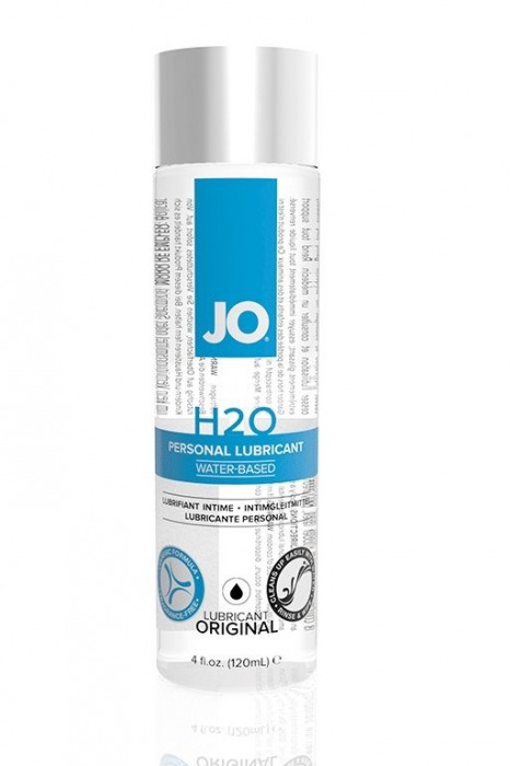 Нейтральный лубрикант на водной основе JO Personal Lubricant H2O - 120 мл. - System JO - купить с доставкой в Махачкале