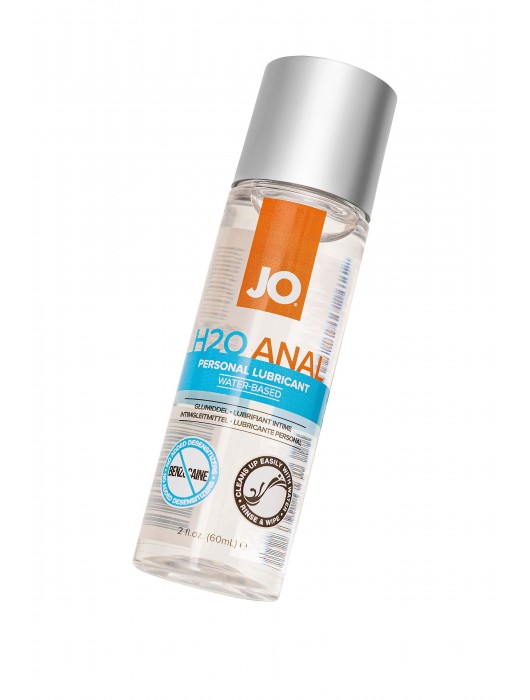 Анальный лубрикант на водной основе JO Anal H2O - 60 мл. - System JO - купить с доставкой в Махачкале