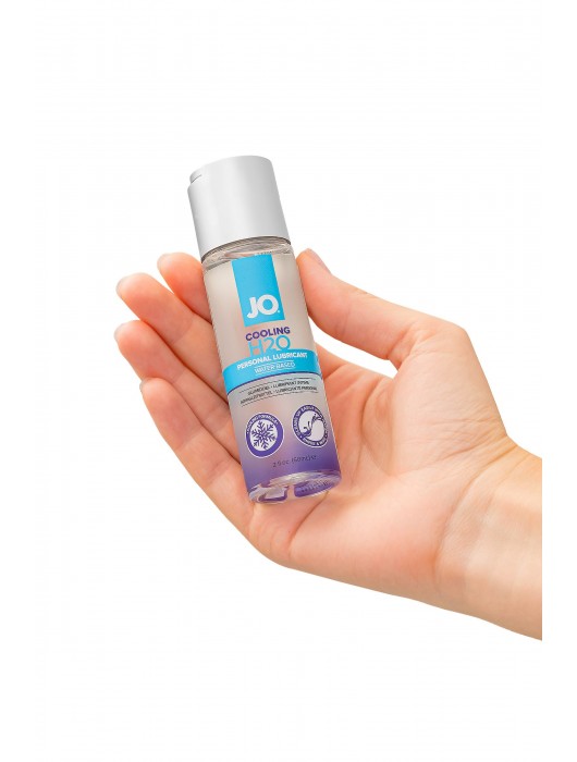 Охлаждающий лубрикант на водной основе JO Personal Lubricant H2O COOLING - 60 мл. - System JO - купить с доставкой в Махачкале