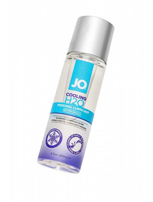 Охлаждающий лубрикант на водной основе JO Personal Lubricant H2O COOLING - 60 мл. - System JO - купить с доставкой в Махачкале