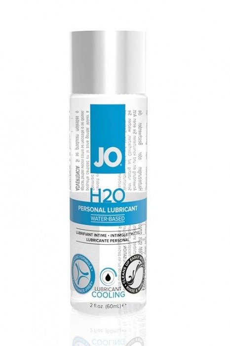 Охлаждающий лубрикант на водной основе JO Personal Lubricant H2O COOLING - 60 мл. - System JO - купить с доставкой в Махачкале