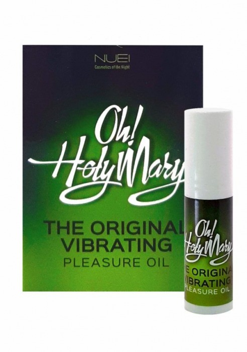 Масло унисекс с эффектом вибрации Oh! Holy Mary - 6 мл. - Nuei cosmetics - купить с доставкой в Махачкале