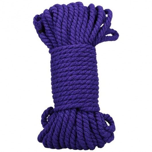 Фиолетовая верёвка для связывания и фиксации Bind Tie - 15,24 м. - Doc Johnson - купить с доставкой в Махачкале