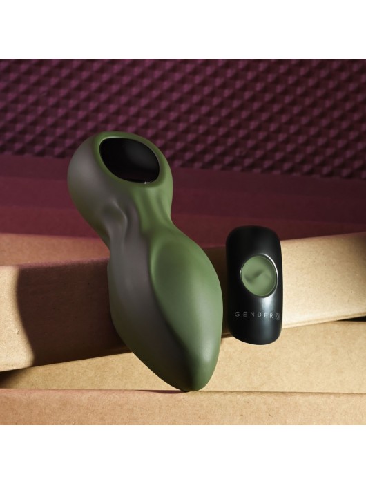 Анальный вибростимулятор My Secret Garden - 14,6 см. - Gender X