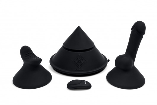 Конусный вибромассажер Cowgirl Cone с 2 насадками - CowGirl - купить с доставкой в Махачкале