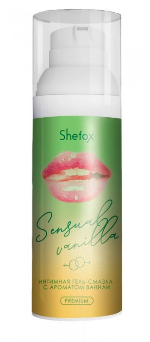 Интимная гель-смазка Shefox Premium «Чувственная ваниль» - 50 мл. - Shefox - купить с доставкой в Махачкале