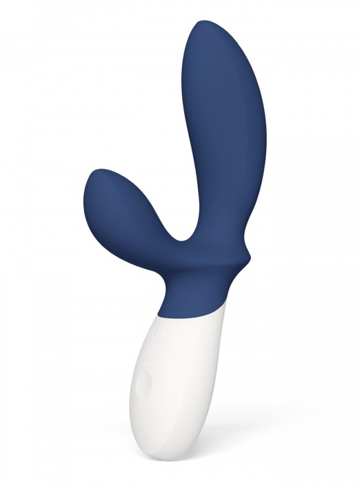 Синий вибромассажер простаты Lelo Loki Wave 2 - 19,6 см. - Lelo - в Махачкале купить с доставкой