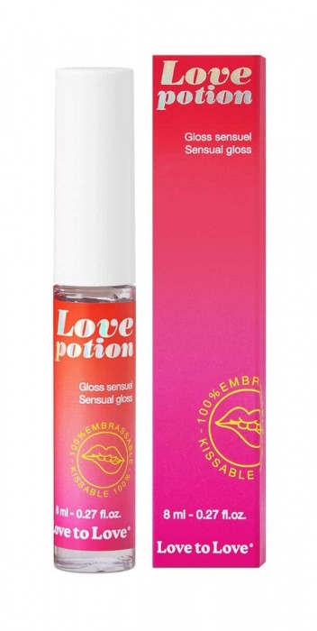Возбуждающий блеск для губ Love Potion - 8 мл. - Love to Love - купить с доставкой в Махачкале