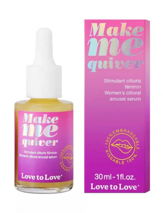 Возбуждающие капли для клитора Make Me Quiver - 30 мл. - Love to Love - купить с доставкой в Махачкале