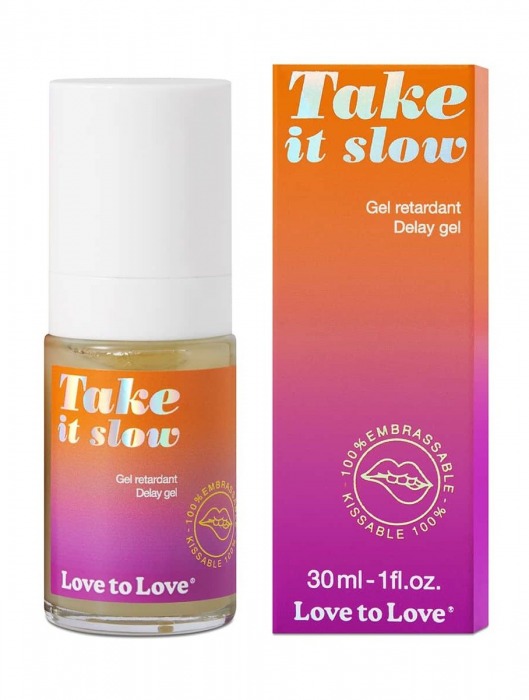 Пролонгирующий гель для мужчин Take It Slow - 30 мл. - Love to Love - купить с доставкой в Махачкале