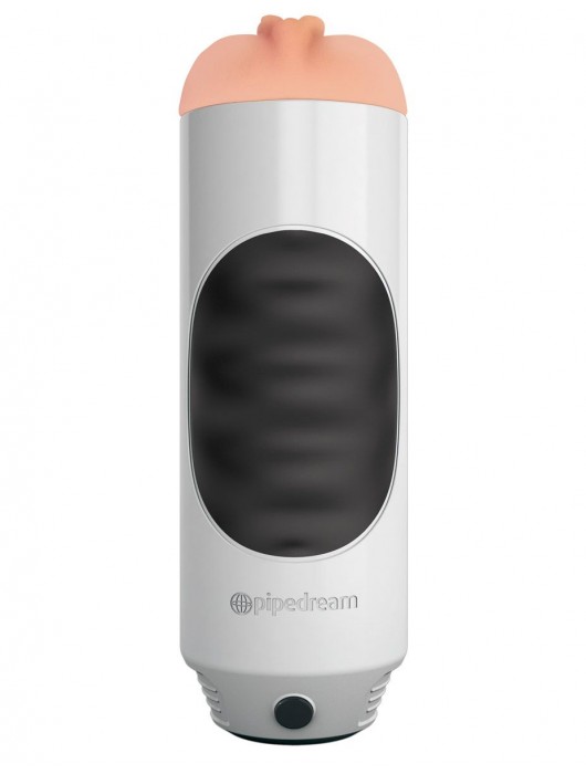 Мастурбатор-вагина Extreme Toyz Mega Grip Vibrating Stroker Mouth - Pipedream - в Махачкале купить с доставкой