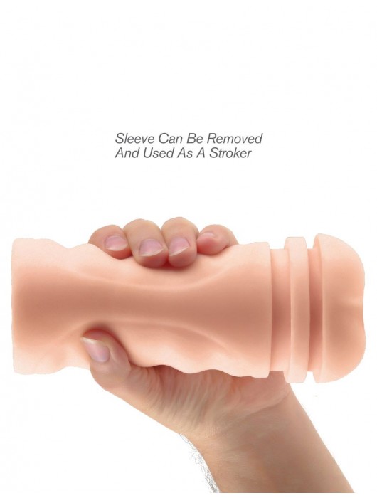 Мастурбатор-вагина Extreme Toyz Mega Grip Vibrating Stroker Mouth - Pipedream - в Махачкале купить с доставкой