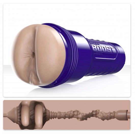 Телесный мастурбатор-анус Fleshlight Boost Blast Female - Fleshlight - в Махачкале купить с доставкой
