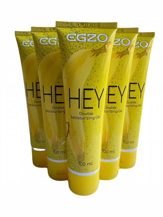 Набор из 5 анальных лубрикантов на водной основе Egzo Hey (по 100 мл.) - EGZO - купить с доставкой в Махачкале