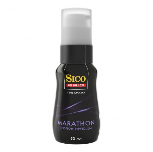 Пролонгирующая гель-смазка Sico Marathon - 50 мл. - Sico - купить с доставкой в Махачкале