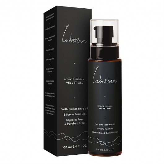 Интимный гель на силиконовой основе с маслом макадамии Luberium Velvel Gel - 100 мл. - Luberium - купить с доставкой в Махачкале