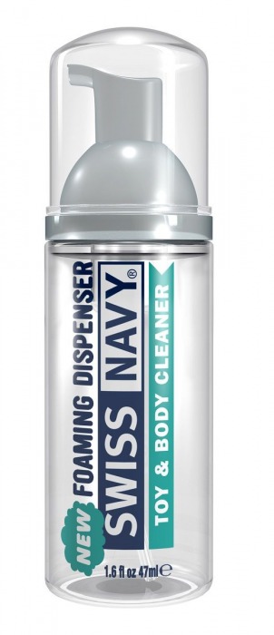 Очищающая пенка для игрушек и тела Toy   Body Cleaner Foamer - 47 мл. - Swiss navy - купить с доставкой в Махачкале