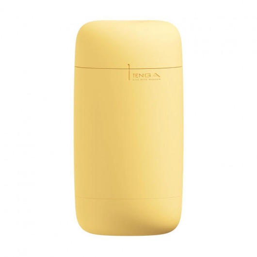 Желтый мастурбатор Tenga Puffy - Tenga - в Махачкале купить с доставкой