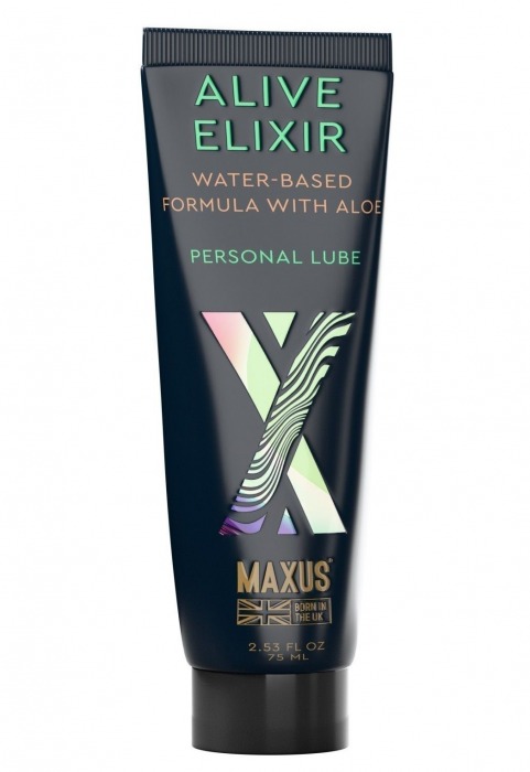 Интимный гель на водной основе MAXUS Alive Elixir - 75 мл. - Maxus - купить с доставкой в Махачкале