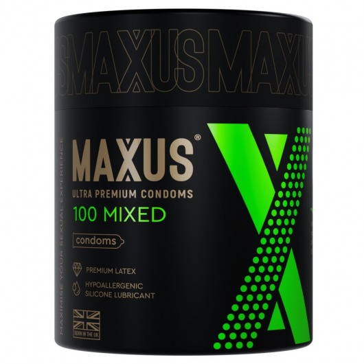 Презервативы MAXUS Mixed - 100 шт. - Maxus - купить с доставкой в Махачкале