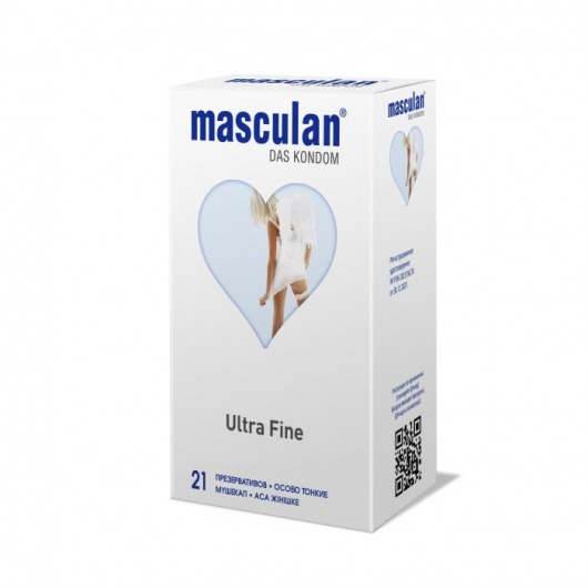 Особо тонкие презервативы Masculan Ultra Fine - 21 шт. - Masculan - купить с доставкой в Махачкале