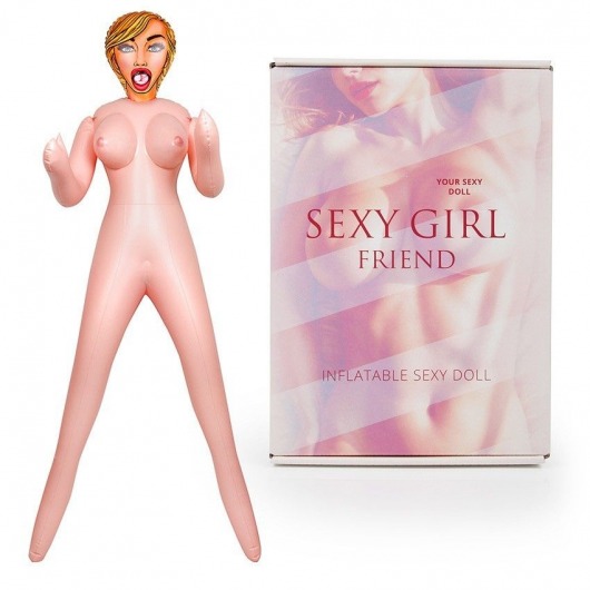 Надувная секс-кукла Камилла - Bior toys - в Махачкале купить с доставкой