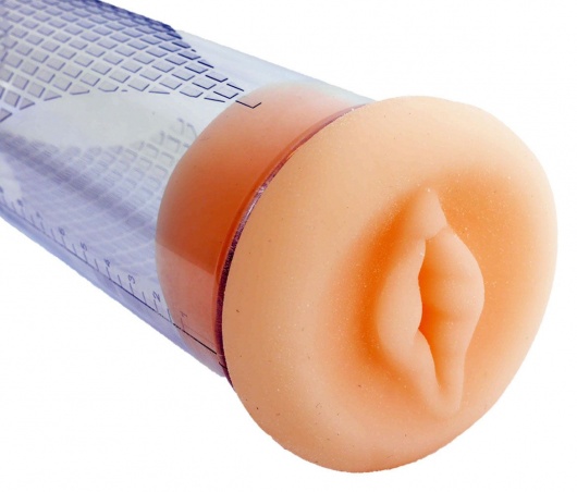 Телесный уплотнитель для вакуумной помпы в виде вагины - Boys of Toys - в Махачкале купить с доставкой