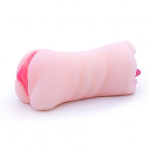 Телесный двусторонний мастурбатор - вагина и ротик - Boys of Toys - в Махачкале купить с доставкой