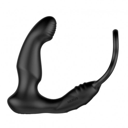 Черный двухмоторный массажер простаты Nexus Simul8 Wave Edition - Nexus Range - в Махачкале купить с доставкой