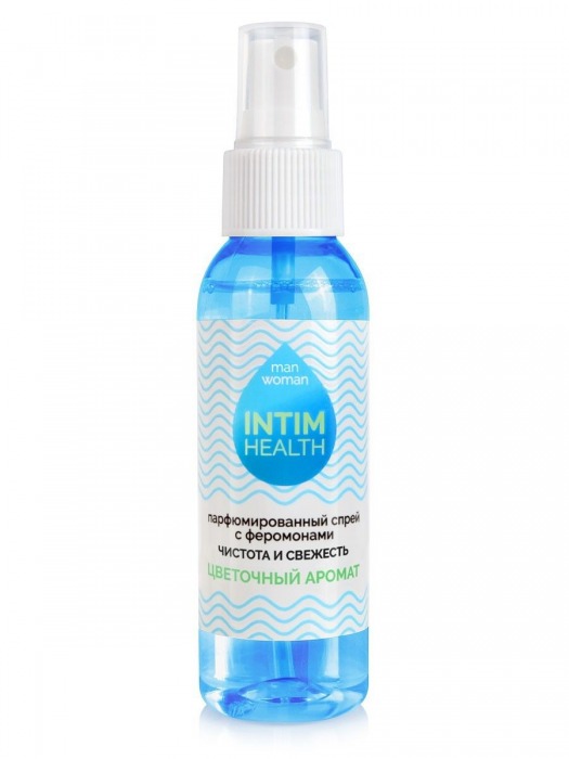 Парфюмированный спрей Intim Health для нижнего белья и тела с цветочным ароматом - 95 мл. -  - Магазин феромонов в Махачкале