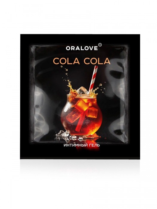 Саше съедобной оральной смазки OraLove с ароматом колы - 3 гр. - Биоритм - купить с доставкой в Махачкале