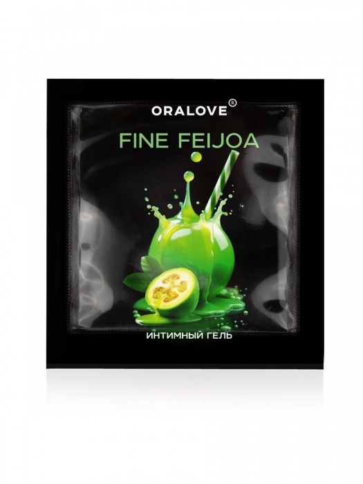 Саше съедобной оральной смазки OraLove с ароматом фейхоа - 3 гр. - Биоритм - купить с доставкой в Махачкале