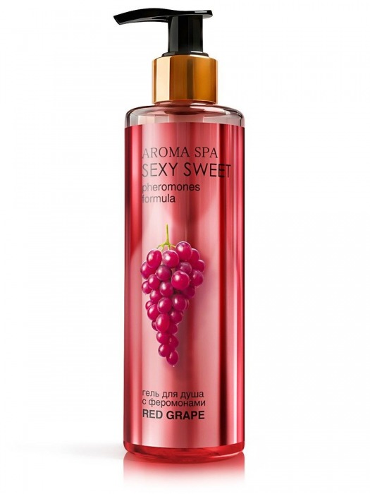 Гель для душа с феромонами и ароматом винограда Red Grape - 200 мл. -  - Магазин феромонов в Махачкале
