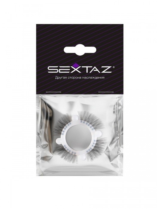 Эластичное кольцо с «ресничками» и 4 шариками - Sextaz - в Махачкале купить с доставкой