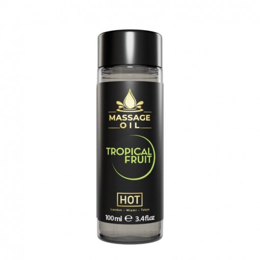 Массажное масло c ароматом тропических фруктов Massage Oil - 100 мл. - HOT - купить с доставкой в Махачкале