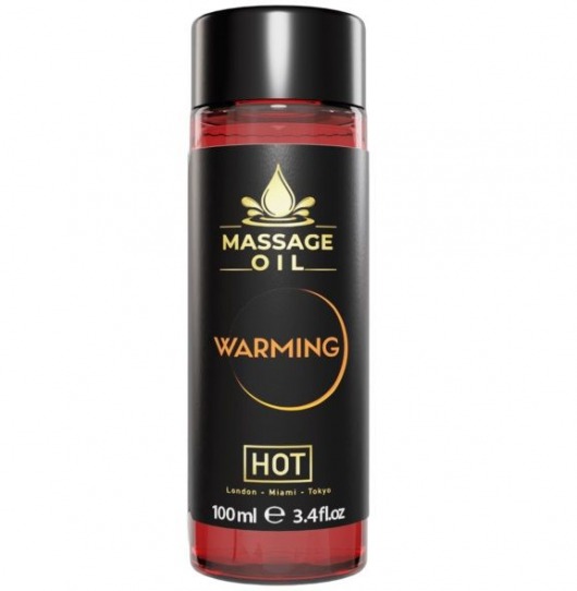Массажное масло с согревающим эффектом Massage Oil Warming - 100 мл. - HOT - купить с доставкой в Махачкале