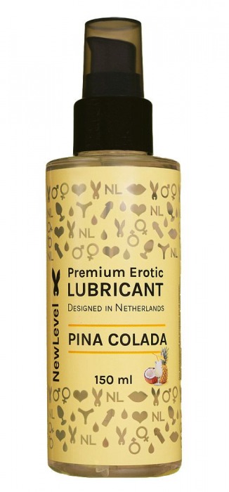 Ароматизированный лубрикант на водной основе NewLevel Pina Colada - 150 мл. - NewLevel - купить с доставкой в Махачкале