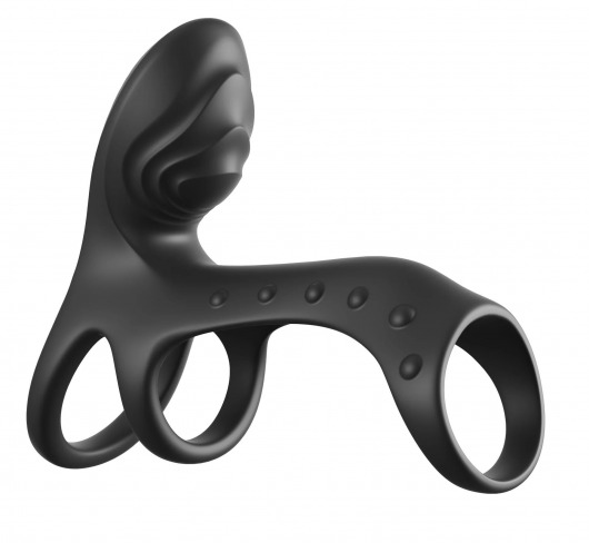 Черная насадка на пенис Ultimate Couples Cage Pro - Pipedream - в Махачкале купить с доставкой