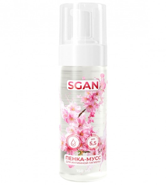 Пенка-мусс для интимной гигиены SGAN с пребиотиками - 150 мл. - SGAN - купить с доставкой в Махачкале