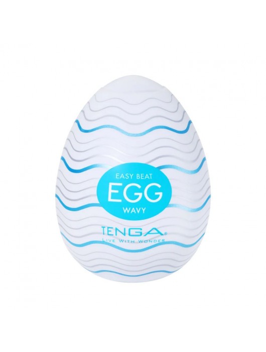 Мастурбатор-яйцо Tenga Egg Wavy - Tenga - в Махачкале купить с доставкой
