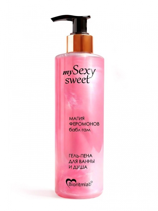 Гель-пена для ванны и душа Sexy Sweet с феромонами и ароматом бабл-гам - 200 мл. -  - Магазин феромонов в Махачкале
