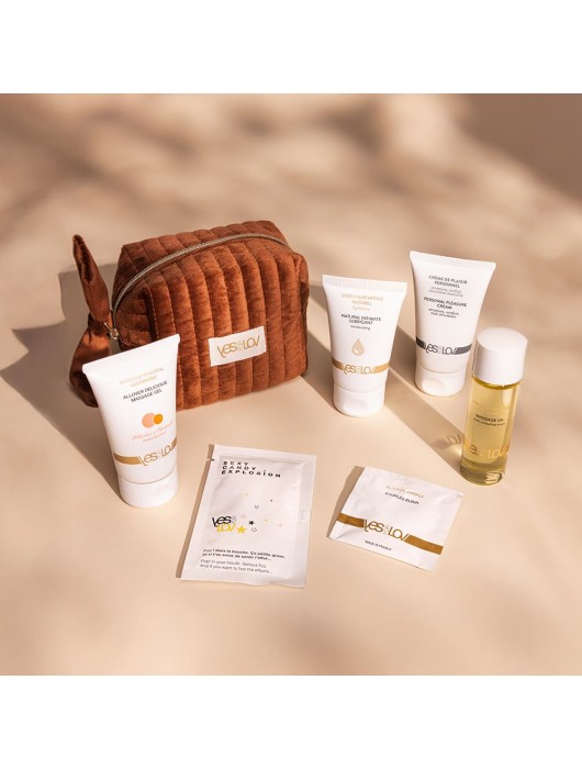 Набор YESforLOV La Trousse Enchantée в коричневой косметичке - YESforLOV - купить с доставкой в Махачкале