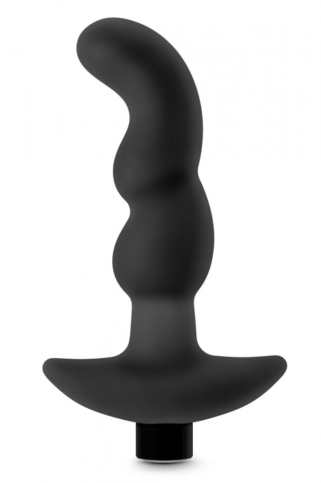 Черный вибромассажер простаты Prostate Massager 03 - 15,2 см. - Blush Novelties - в Махачкале купить с доставкой