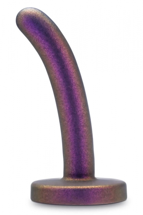 Фиолетовая насадка с гладкой поверхностью Surrender 4.75 Inch Beginner Pegging Dildo - 12 см. - Blush Novelties - купить с доставкой в Махачкале