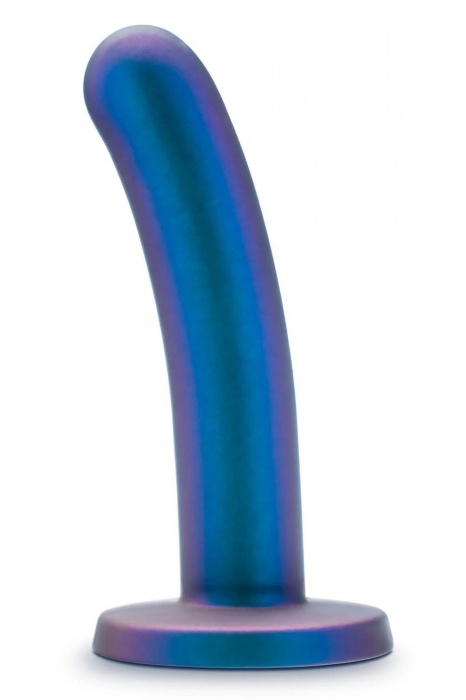Синяя насадка с гладкой поверхностью Surrender 5.75 Inch Intermediate Pegging Dildo - 14,6 см. - Blush Novelties - купить с доставкой в Махачкале