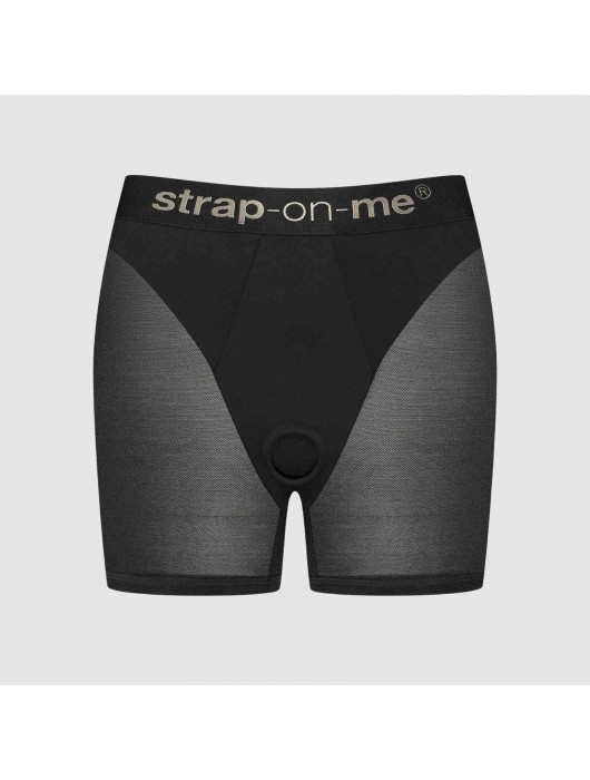 Трусики-шорты для фиксации насадок Strap-on-me Harness Lingerie Halo - size S - Strap-on-me - купить с доставкой в Махачкале