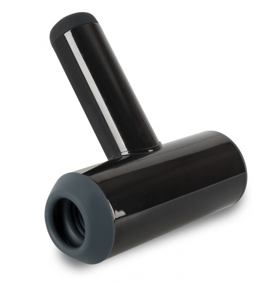 Черный мастурбатор с удобной ручкой Masturbator with 2 Functions - Orion - в Махачкале купить с доставкой
