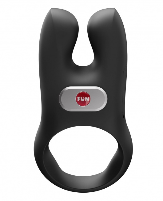 Черное эрекционное виброкольцо Nos - Fun Factory - в Махачкале купить с доставкой