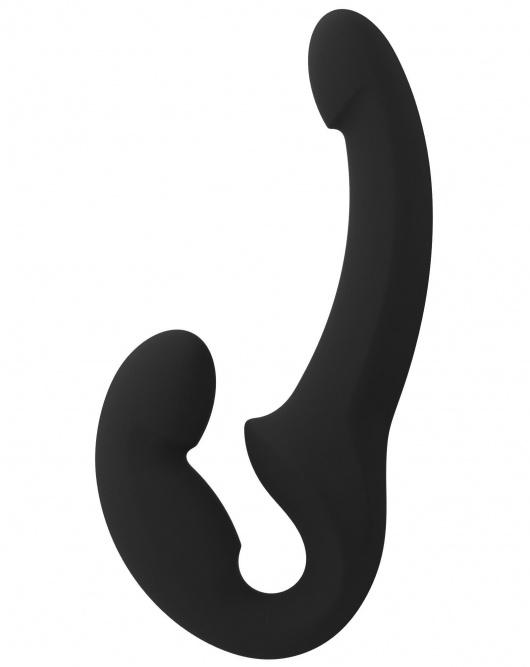 Черный безремневой страпон Share Lite - Fun Factory - купить с доставкой в Махачкале